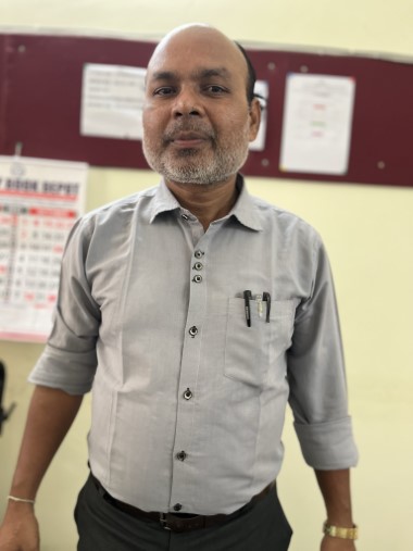 Amit Gajbhiye, teacher